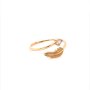 Златен дамски пръстен 1,37гр. размер:59 14кр. проба:585 модел:20051-1, снимка 2