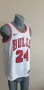 Nike NBA Chicago Bulls Lauri Markkanen #24 Mens Size 44 /S - M ОРИГИНАЛ! МЪЖКИ ПОТНИК!, снимка 3