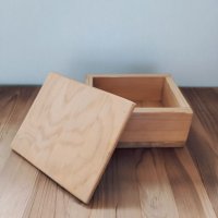 Ръчно изработена дървена кутия за съхранение на вещи и декорация, снимка 3 - Декорация за дома - 41096827