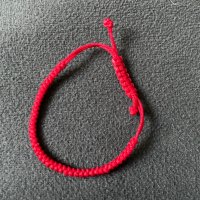Бебешка гривна червен конец, снимка 1 - Други - 41533673