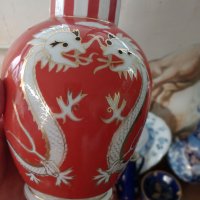Порцеланова ваза Дракон Германия , снимка 1 - Антикварни и старинни предмети - 41313201