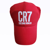 Шапка Кристиано Роналдо  CR7 RONALDO Червена портна Футболна шапка , снимка 1 - Футбол - 44768880