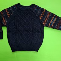 Английски детски пуловер , снимка 1 - Жилетки и елечета за бебе - 38960438