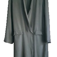 ZARA  - зелено тънко манто, снимка 2 - Палта, манта - 19783086