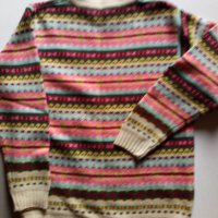 Пуловер Benetton, L, момиче 8 -10 години, вълна, снимка 5 - Детски пуловери и жилетки - 42343588