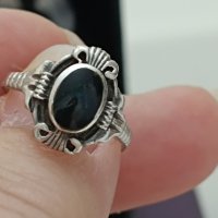 Красив сребърен пръстен #НС15, снимка 5 - Пръстени - 44404484