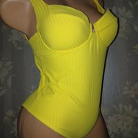 Calzedonia M-Цял бански в жълто тип бикина, снимка 1 - Бански костюми - 41326497