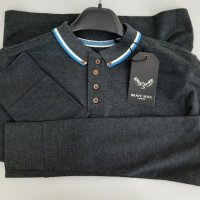 Мъжка памучна блуза с яка и цепка с копчета BRAVE SOUL ,размери -M, L, XL и XXL.     , снимка 2 - Блузи - 39265271