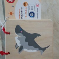 Нова детска дървена книжка, снимка 3 - Образователни игри - 40303560