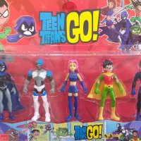 Комплект фигурки: Малките титани (Teen Titans), снимка 1 - Фигурки - 39800571