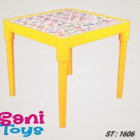 Комплект детска маса с Българската азбука и столче, снимка 2 - Играчки за стая - 39539165