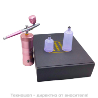 Мини кислороден спрей за кислородна мезотерапия Airbrush Pink - TS1246, снимка 5 - Медицинска апаратура - 44672120