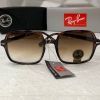 Ray-Ban RB1973 Skuare 2 Рей Бан дамски слънчеви очила кафяви, снимка 2 - Слънчеви и диоптрични очила - 41768976