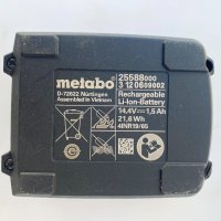 Metabo - Акумулаторна батерия 14.4V 1.5Ah, снимка 3 - Други инструменти - 40063159