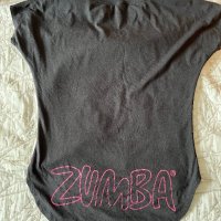 Оригинална дамска Zumba тениска, снимка 2 - Тениски - 40546107
