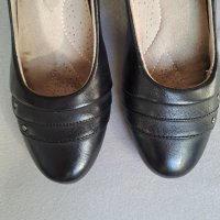 Черни обувки от еко кожа , снимка 5 - Дамски елегантни обувки - 41484515