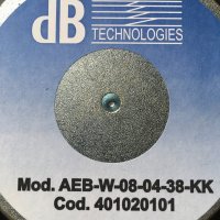 dB Technologies Woofer AEB W-08-04-38-KK CROMO 8+, снимка 1 - Други - 41141204