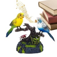 Пластмасова играчка, Музикални папагали кацнали на дръвче

, снимка 3 - Фигурки - 42210705