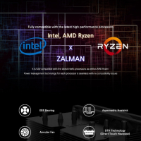 Zalman охладител за процесор CPU Cooler CNPS10X PERFORMA BLACK, снимка 3 - Други - 36153787