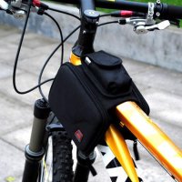 Чанта за велосипед, Дисаги за колело + джоб за телефон, снимка 5 - Аксесоари за велосипеди - 44395788