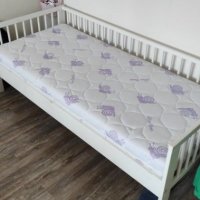 Матрак Mollyflex+легло Икеа, снимка 1 - Мебели за детската стая - 41866250