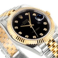Унисекс часовник Rolex Datejust 36ММ 126233 с автоматичен швейцарски механизъм, снимка 5 - Дамски - 41978370