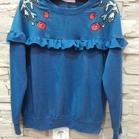 Ежедневна свободна блуза,размер S, снимка 2 - Блузи с дълъг ръкав и пуловери - 40233211