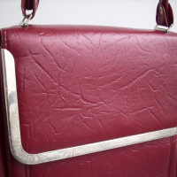 Дамска ретро чанта къса дръжка, снимка 2 - Чанти - 36197934