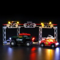 LIGHTAILING K-T светлини за Lego 75894 1967 Mini Cooper S Rally 2018 MINI John Cooper Works Buggy, снимка 10 - Колекции - 41228202