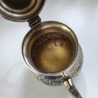 Мароканска кана за чай от месинг, снимка 5 - Сервизи - 41656577