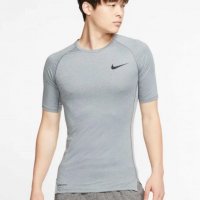 NIKE Тениска M TOP SS TIGHT, снимка 3 - Тениски - 34101514