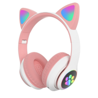 Котешки детски слушалки., снимка 4 - Bluetooth слушалки - 44773898