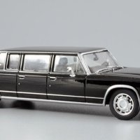 ЗИЛ 4104 Президентска лимунзина (черна) 1978 - мащаб 1:43 на ДеАгостини модела е нов в блистер, снимка 2 - Колекции - 41666654