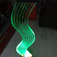 Лампион / поликарбонатен вълнообраз/сменящи цветовете си, снимка 9 - Лампиони - 40220128