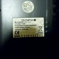Olympia LCD 1110  джобен калкулатор с калъф - сребрист, снимка 6 - Друга електроника - 34235097