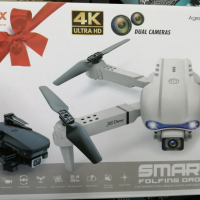 Дрон Drone с две камери 4K HD видео, снимка 5 - Друга електроника - 36183901