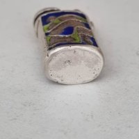 Сребърна интериорна запалка , снимка 3 - Други ценни предмети - 44445861