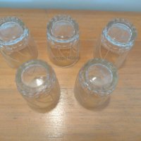 Комплект / сервиз от 5 бр. стъклени чаши за алкохолни напитки, снимка 2 - Сервизи - 40884503