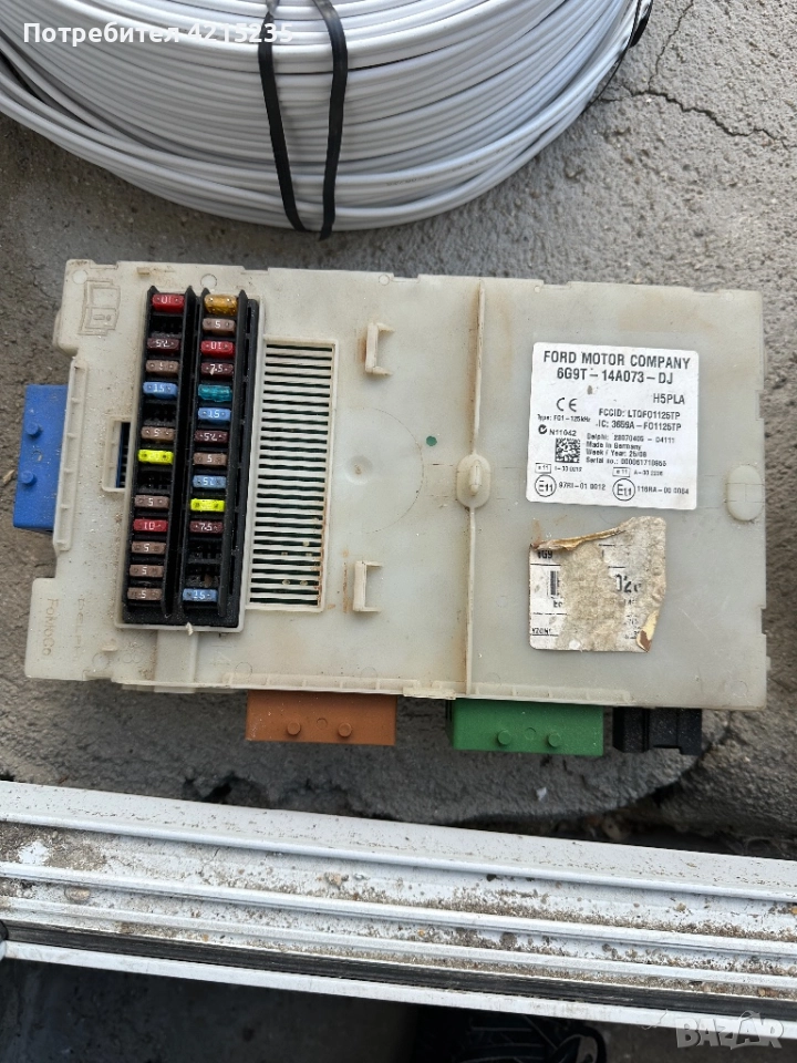 Контролен Модул Бушонно Табло BSI / BSM ford s max, снимка 1