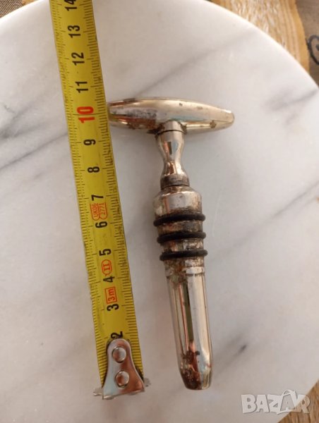 Луксозна метална запушалка,тапа, снимка 1