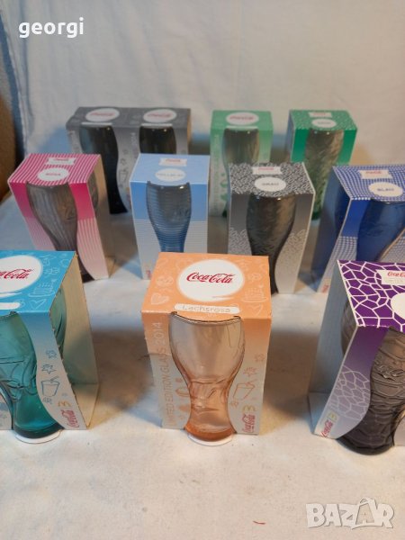 Колекция цветни чаши Coca-Cola   3/5, снимка 1