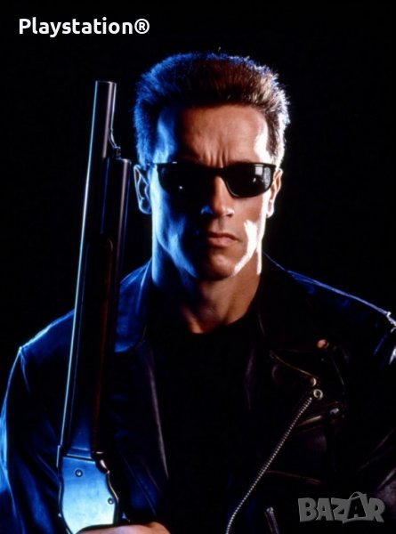 TERMINATOR Арнолд Шварценегер латексова маска от филма ТЕРМИНАТОР 2, снимка 1