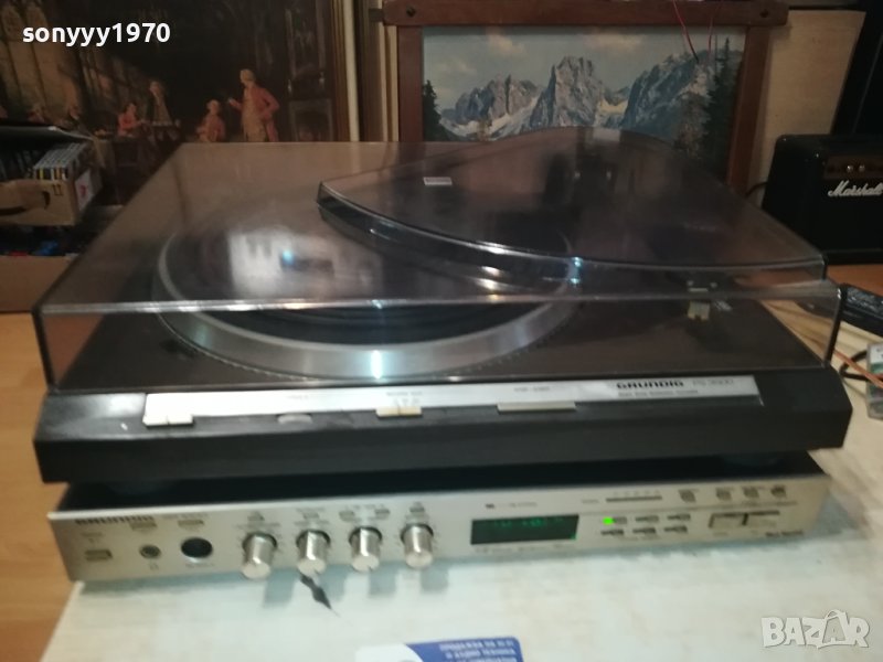 GRUNDIG ГРАМОФОН И РЕСИВЪР ОТ ГЕРМАНИЯ 1710231319, снимка 1