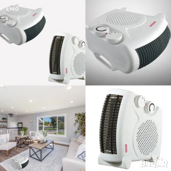 Вентилаторна печка, 2000W, 2 позиции, снимка 1