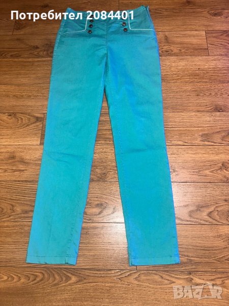 дамски панталон с висока талия размер С, снимка 1