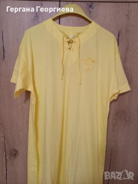 Дамска нова жълта туника, снимка 1