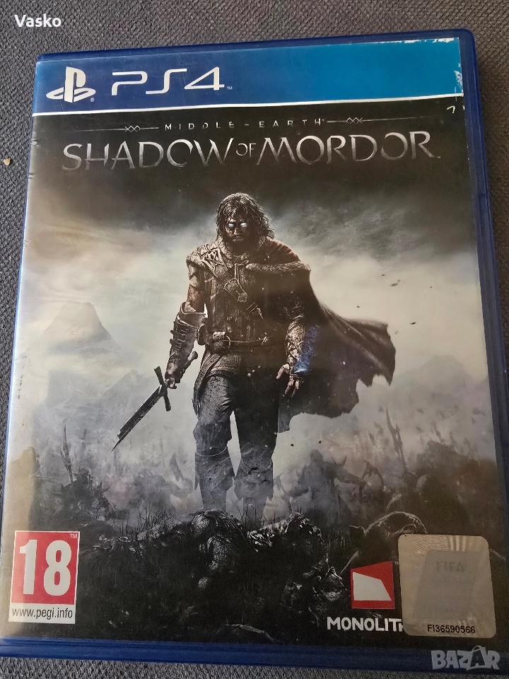 Shadow of Mordor Ps4, снимка 1