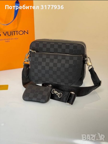 Налична мъжка чанта Louis Vuitton , снимка 1