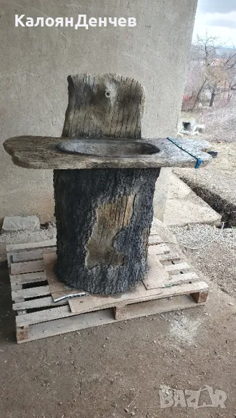 Градинска чешма от щампован бетон , снимка 1