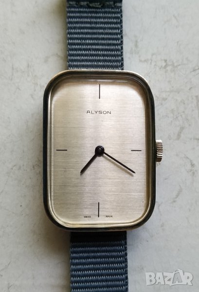 Ръчен часовник ALYSON - Сребро, снимка 1